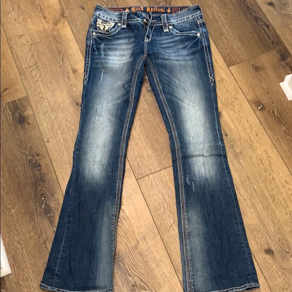 Rock revival Mandy fit east boot jeans